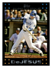 2007 Topps David DeJesus  Kansas City Royals #541 Centered Mint