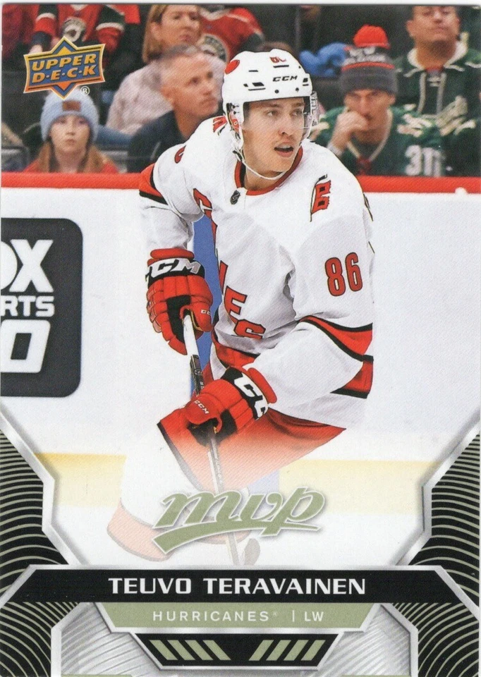 20-21 2020-21 UD MVP Teuvo Teravainen #50-Hurricanes - Image 1 of 1