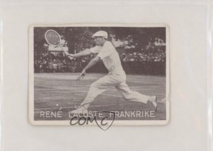1928-35 J L Tiedemanns Sport Series Tobacco Cromwell Back Rene Lacoste