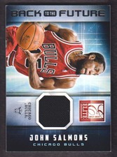 2013-14 Elite Back to the Future Jersey #5 John Salmons Chicago Bulls