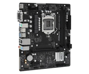 ASRock B560M-HDV/M.2 Micro ATX Motherboard, LGA 1200, DDR4, PCIe 4.0, USB 3.2 - Afbeelding 1 van 4