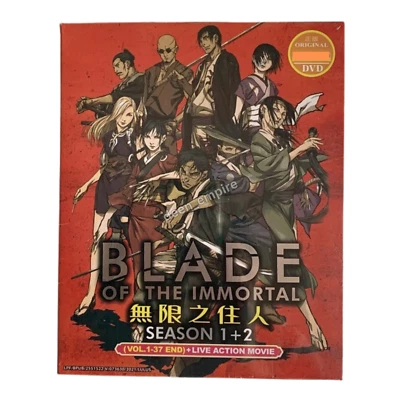 Anime DVD Blade of the Immortal Season 1+2 (Vol. 1-37 End) + Live Action Movie - Image 1 of 4