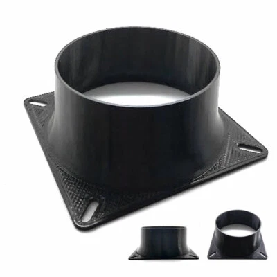 Antminer Bitcoin 120mm Fan Duct Adaptor Shroud to 100mm 4" Vent S9 D3 A3 L3+ Z9