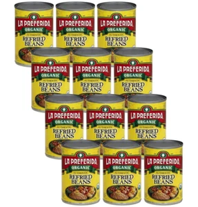 Organic Refried Beans, 15 Ounce (Pack of 12) - Picture 1 of 7