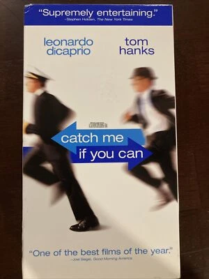 Catch Me If You Can VHS 2003 Leonardo DiCaprio & Tom Hanks - Image 1 of 3