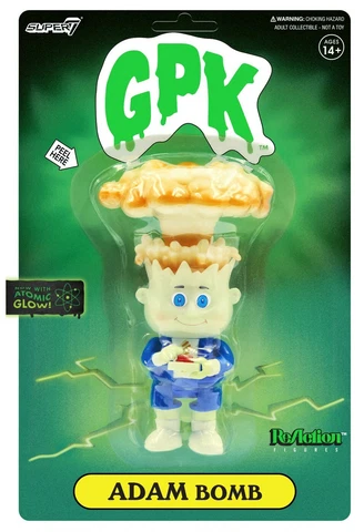 ReAction Garbage Pail Kids Adam Bomb Action Figure [Glow] Cover
