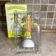 2009 Mustard Dog Mascot Bobster Bobblehead Cleveland Indians Limited Edition SGA