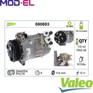 COMPRESSOR AIR CONDITIONING 690693 FOR FORD FOCUS/III/Turnier NGDA/NGDB 1.6L - Picture 1 of 11