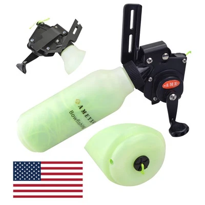  Herramienta de pesca con arco arco carrete de pesca cuerda maceta compuesto recurvo arco caza tiro con arco  Foto 1 de 4