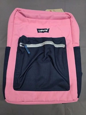 Mochila Levis Kids logotipo clássico, rosa fúcsia - Imagem 1 de 4
