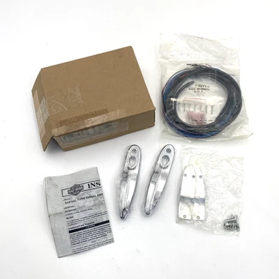 oem Harley 67800802 Rear Tail Light Turn Signal Relocation Kit 18-24 M8 Softail - Image 1 of 4
