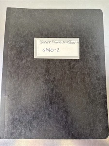 Select Power Test Procedure Manual GP40-2 Locomotive SP Railroad Employee Manual - Picture 1 of 19