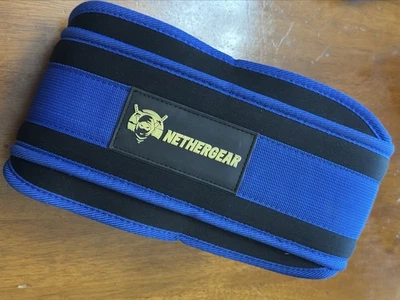 Nethergear Dip Blue Black Belt for Weightlifting NEW with No CHAIN - Image 1 of 4