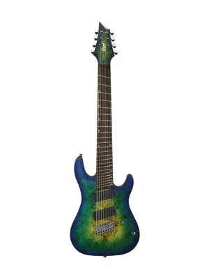 Guitarra Eléctrica Cort KX508MS KX Serie 8 Cuerdas - Mariana Blue Burst Foto 1 de 3