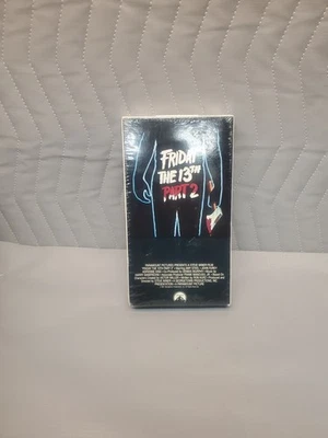 Friday the 13th Part 2 *FACTORY SEALED* VHS 1994 MINT Brand New RARE SP Mode NOS - Image 1 of 4