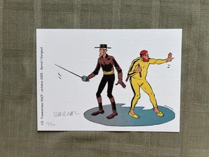BARRAL EX-LIBRIS BLAKE & MORTIMER SNCF 2005 N°/SIGNÉ 300 EX 21 x 15 cm ÉTAT NEUF - Photo 1 sur 1
