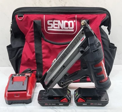 Clavadora Senco F-15 Fusion inalámbrica 18v iones de litio calibre 15 acabado angular Foto 1 de 4