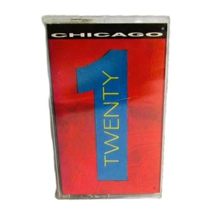 Chicago Twenty 1 Studio Album 1991 Audio Cassette Rock Music Lyrics Book - Bild 1 von 5