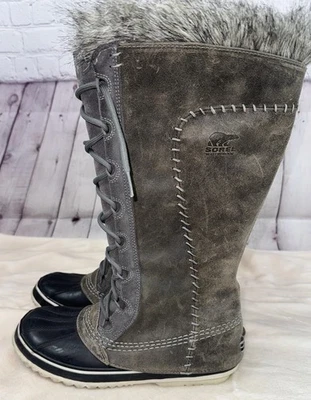 SOREL Women's Cate The Great Waterproof Winter Boot Leather Size 9 - Image 1 of 4