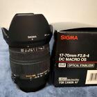 Sigma 17-70Mm 2.8-4 Macro Hsm For Canon