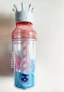 Starbucks Pink Carousel Crown Pink & Blue Merry Go Round Tumbler Limited Edition - Picture 1 of 9