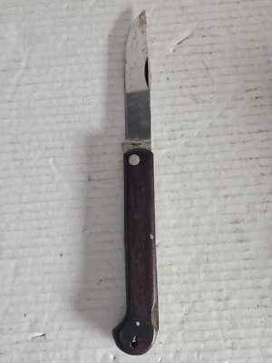 Original Vintage Classic Big Street Stainless Steel Folding Knife Made in Japan - Image 1 of 4