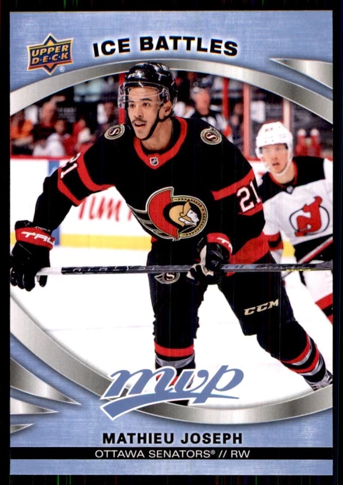 2023-24 Upper Deck MVP Ice Battles Mathieu Joseph Ottawa Senators #149 - Image 1 of 2