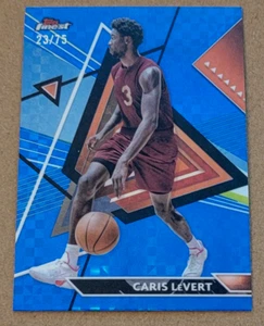 2023-24 Finest 112 Caris LeVert Blue Checkerboard Refractor 23/75 Made Cavaliers - Bild 1 von 2