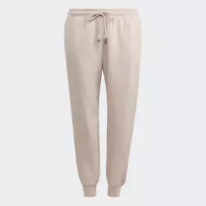 NWT adidas Women's Plus Size All SZN Fleece Pants Jogger Wonder Taupe Melange 4X - Picture 1 of 4