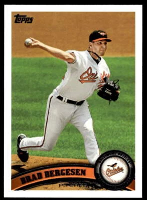 2011 Topps #442 Brad Bergesen Baltimore Orioles - Image 1 of 2