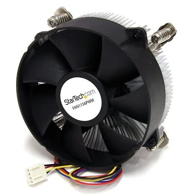 StarTech FAN1156PWM CPU Cooler Fan w Heatsink Socket LGA1156 1155 w PWM Control - Image 1 of 4