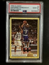 1993 Classic Draft Picks Anfernee Hardaway “Penny” RC #2 PSA 10 Gem Mint