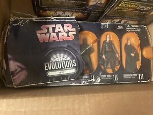Hasbro Star Wars Evolutions The Sith Legacy 3Pk Action Figure Sealed