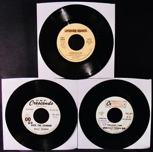 Billy Thorpe and The Aztecs ✦ 3 Rock 'N' Roll 45's Up For Bid ~ 2 Promo's! - Imagen 1 de 2
