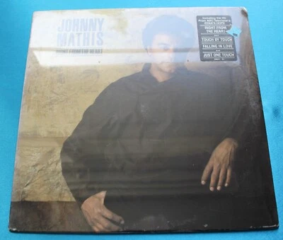 Johnny Mathis-Right From The Heart-1985 Pop Sealed - Image 1 of 4