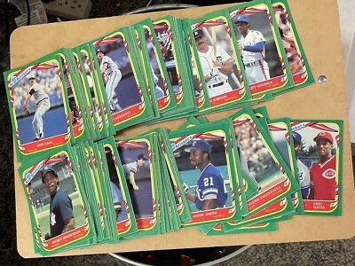 1987 FLEER STAR НАКЛЕЙКИ БЕЙСБОЛ ПОЛНЫЙ НАБОР (132 КАРТЫ)... РОЗА/РИПКЕН/РАЙАН - Изображение 1 из 2