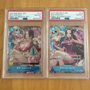 PSA 10 Boa Hancock PRB01-ALT ART One Piece Card Set of 2 consecutive number JPN - Picture 1 of 5