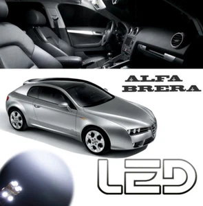 Para Alfa Romeo Brera 11 Bombillas LED Blanco Cabina Luz Techo Espejo Maletero - Bild 1 von 5