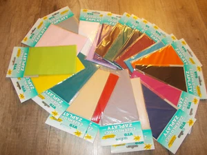Baumwolle Bügelflicken Bügelflecken Aufbügler 3er Pack 15x20 cm 25 Farben - Bild 1 von 27