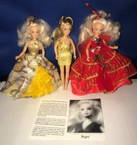 Vtg Lot of 3 STARR Model Agency Fashion Doll  Dawn Doll Clone - Picture 1 of 7