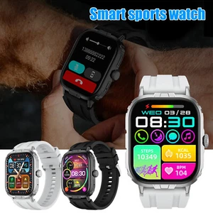 2024 Smart Watch Bluetooth Call Watches Thermometer Monitoring Sport Smartwatch - Picture 1 of 19