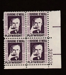 1967 $1 EUGENE O'NEILL Sc 1294a MNH tagged, shiny gum 32903 - Picture 1 of 2