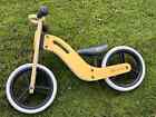 Kindercraft wooden balance bike