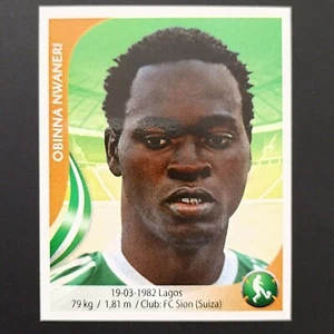 2010 Navarrete South Africa World Cup FIFA #087 OBINNA NWANERI Nigeria Soccer - Picture 1 of 2