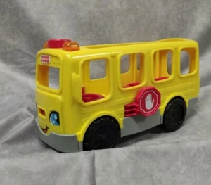 Fisher Price Little People “Sit With Me School Bus” Lights & Sounds 2016 WORKS - Bild 1 von 5