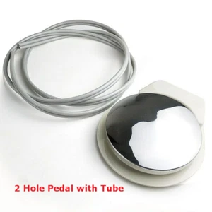 Pedal de control de pie dental con cable de tubo de 2 orificios para silla dental estándar 1 juego - Imagen 1 de 9