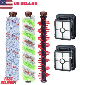 Replacement Hepa Filter Brush Roll Kit for Bissell Crosswave 1866 1868 2306 1926 - Picture 1 of 11