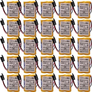 20 NEU BR-AGCF2W 6V SPS Akku für Fanuc A98L-0031-0011 CNC Maschine schwarz Stecker - Bild 1 von 5