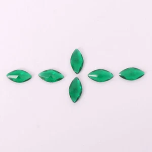 3.7 Ct./ 4 mm Marquise Cut Faceted Green Amethyst Loose Gemstones Lot AA-49 - Picture 1 of 7