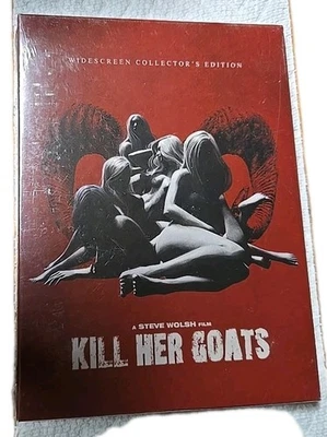 Kill Her Goats (2023) 2 Disc Blu-Ray + DVD Collectors Edition Unrated Movie NEW  - Image 1 of 2